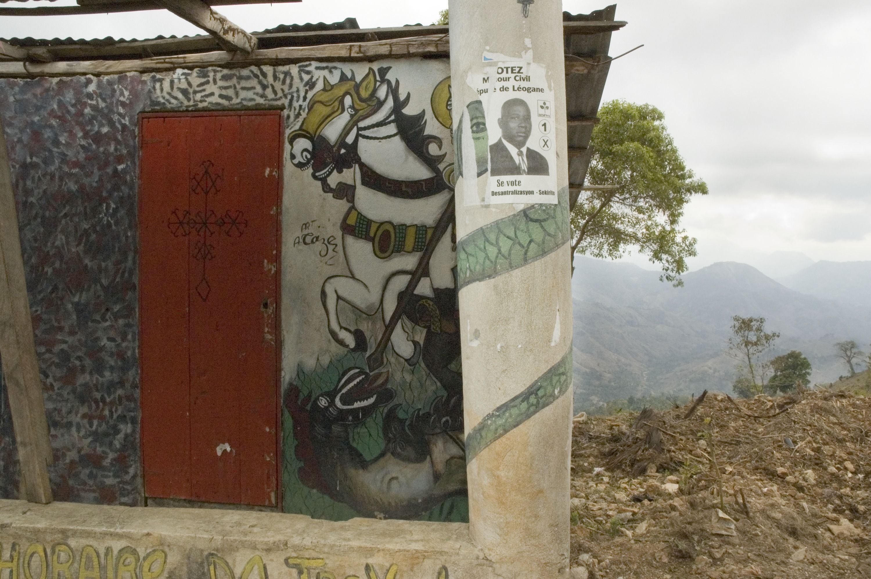 Photograph of Fondwa, Haiti, 2006, by Rebecca Sherman.